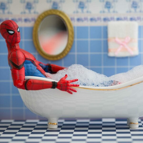 Spider in the bath tub