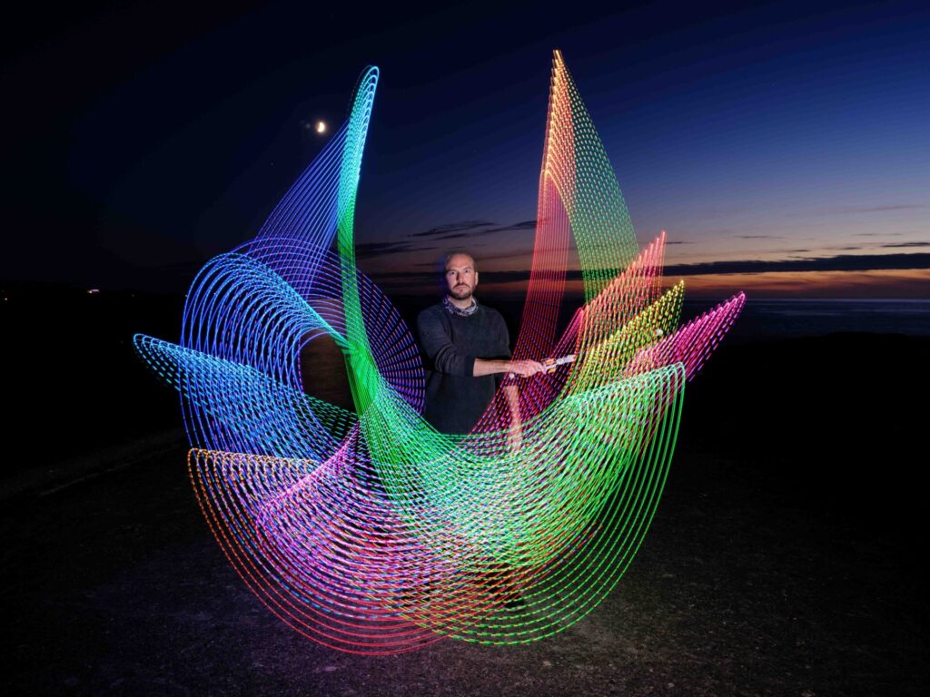 Light-Painting-outdoors-making-of